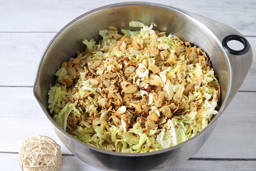 Mie-Nudel-Salat in der Glasschüssel von Pampered Chef®