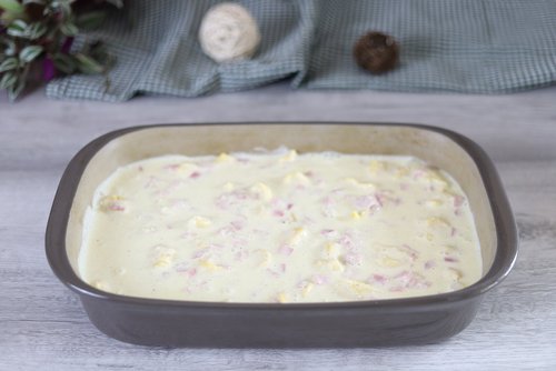 Käse-Sahne-Tortellini in der Ofenhexe von Pampered Chef®