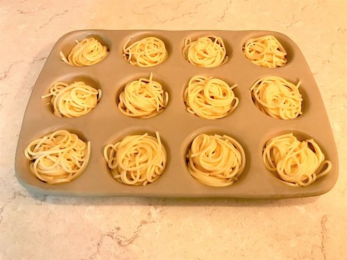 Spaghettinester im 12-er Snack oder Muffinform von Pampered Chef®